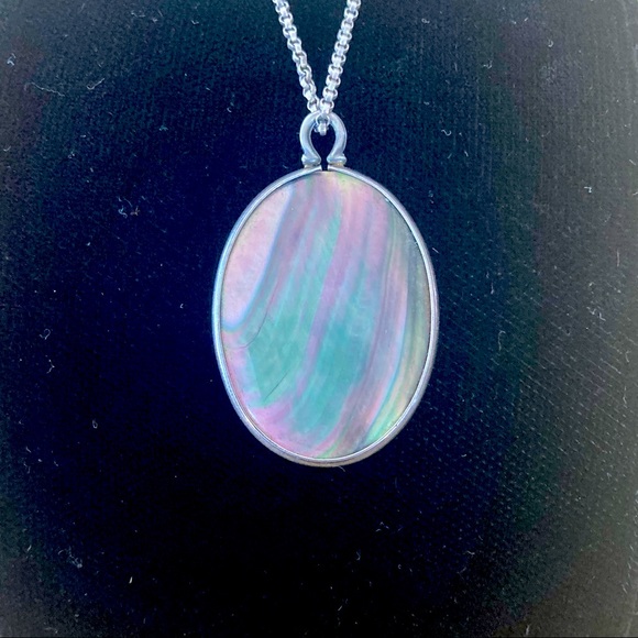 Paua Shell Necklace - Picture 1 of 4